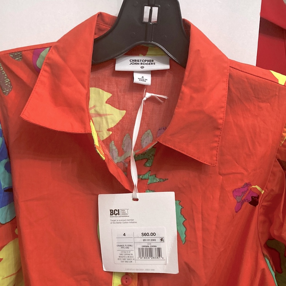 Brand new with tags Christopher Rogers midi dress